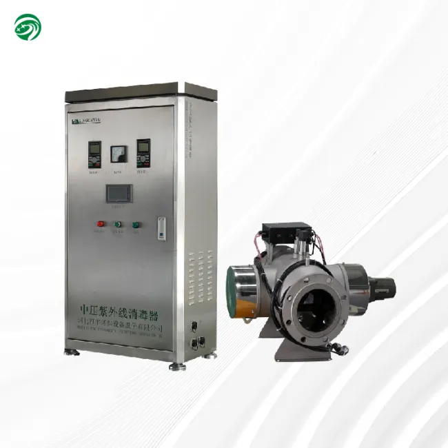 Pharmaceutical medium-pressure UV sterilizer
