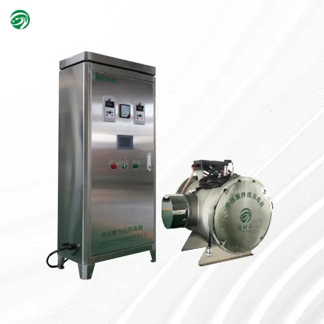 Pharmaceutical medium-pressure UV sterilizer