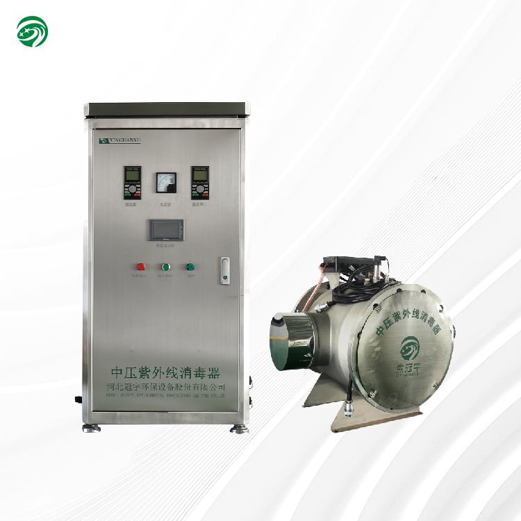 Swimming pool water high pressure UV sterilizer