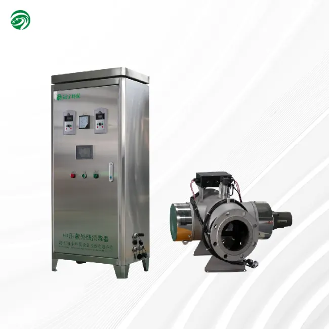 Medium-pressure UV sterilizer for food and beverages
