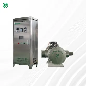 Medium-pressure UV sterilizer for oil and gas