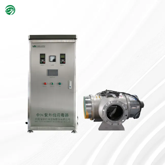 Medium-pressure UV sterilizer for the electronics industry