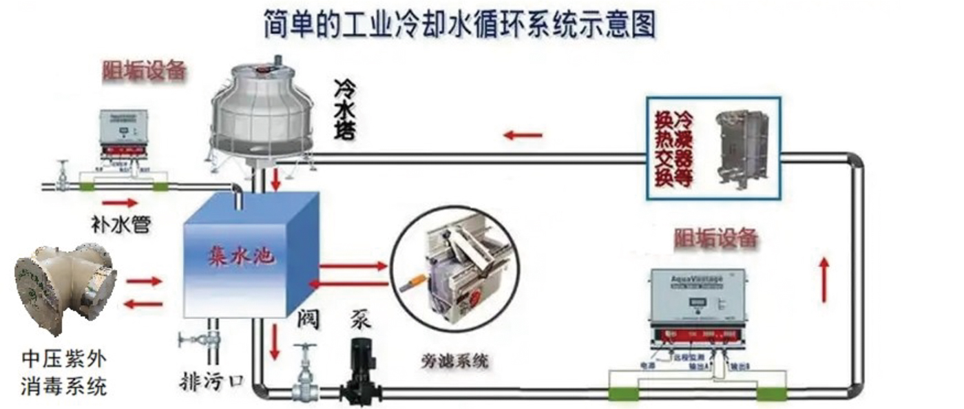 Circulating water medium-pressure UV sterilizer